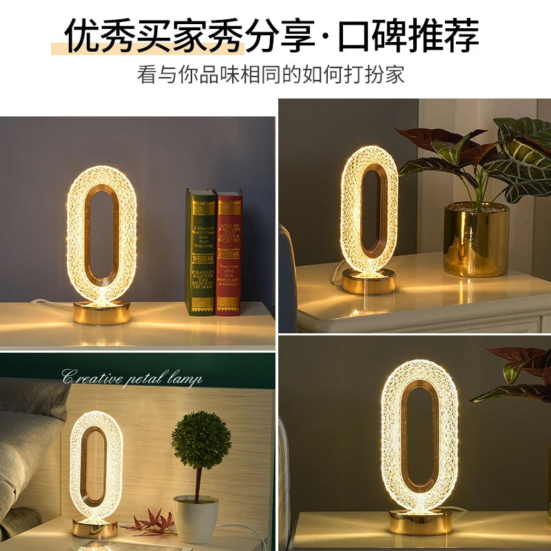 Luxury Crystal Table Lamp