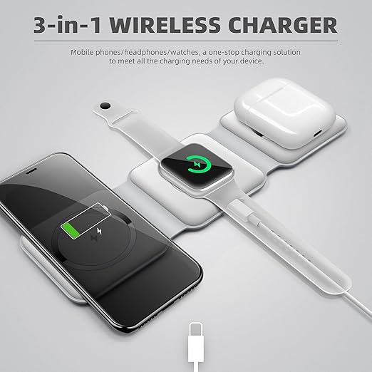 3-in-1 Magnetic Wireless Charger