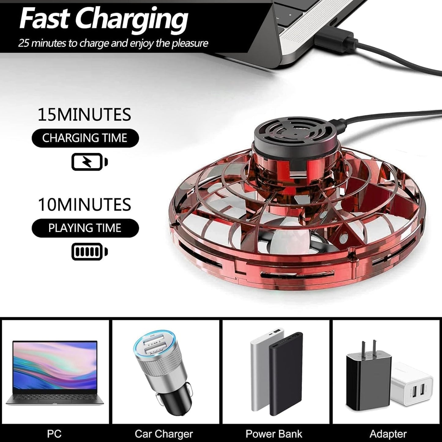 KANINO Flying Spinner Drone