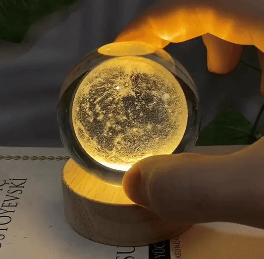 3D Galaxy Crystal Lamb Ball