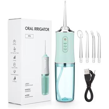 Portable Electric Oral Irrigator for Teeth Cleaning & Whitening