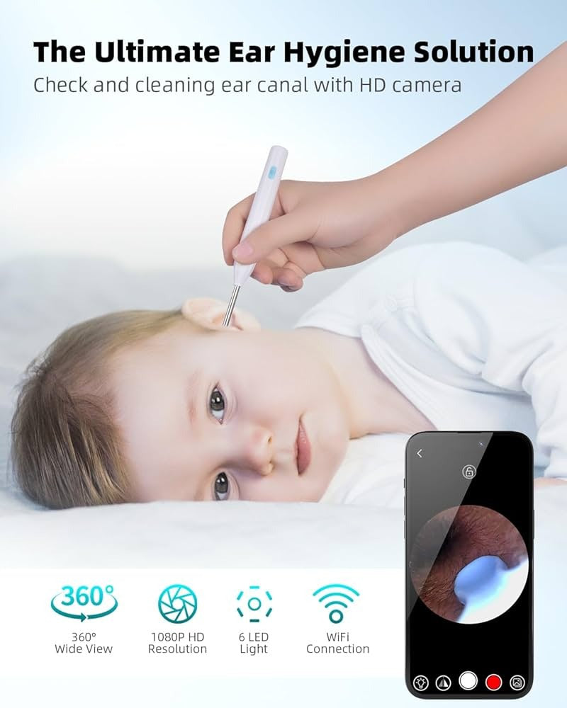 Ear Wax Removal Tool With Camera / أداة إزالة شمع الأذن مع كاميرا