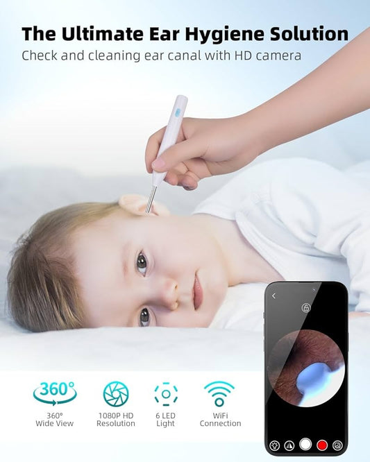 Ear Wax Removal Tool With Camera / أداة إزالة شمع الأذن مع كاميرا