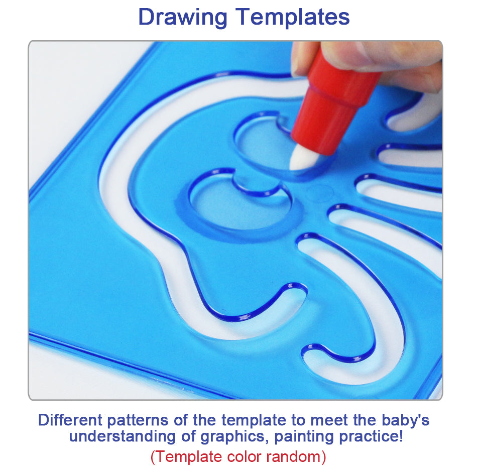 Kids Doodle Water Mat - Alphabet animal water canvas