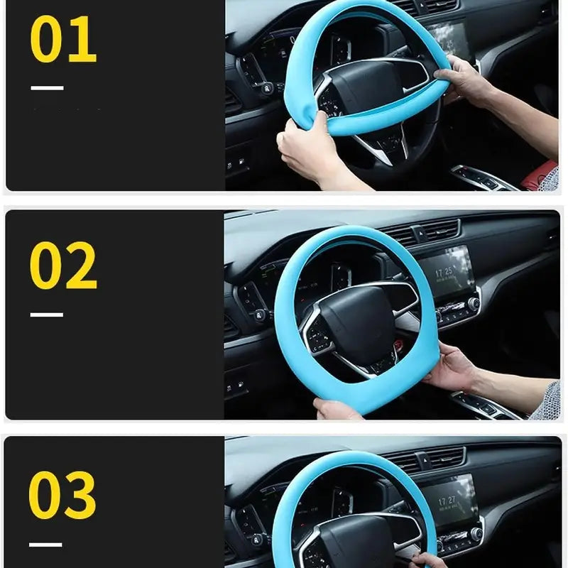 Silicone Car Steering Wheel Cover