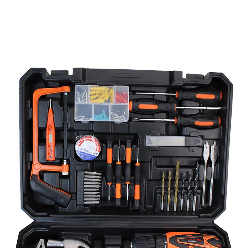 Cordless Drill Tool Set Power Drill for Home, Office & Garden | عدة أدوات احترافية ٣٤ قطعة لاسلكية