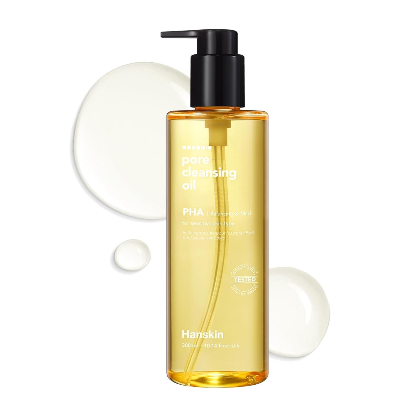 Hanskin Pore Cleansing Oil PHA Balancing&Mild 300 ML