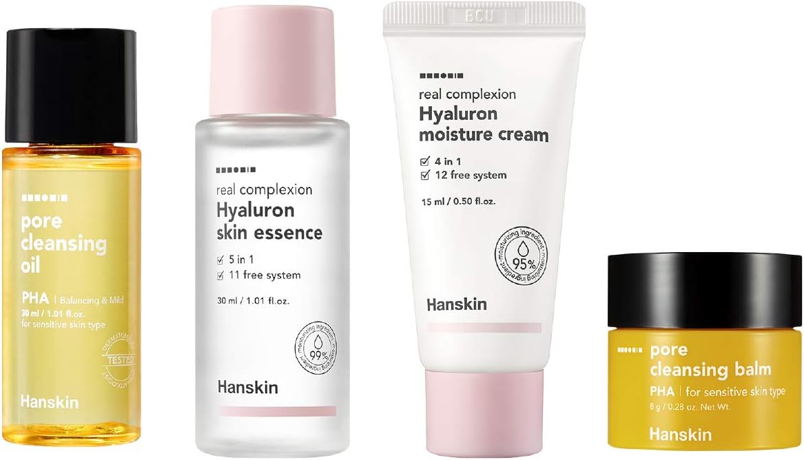 Hanskin Glass Skin On The Go Kit