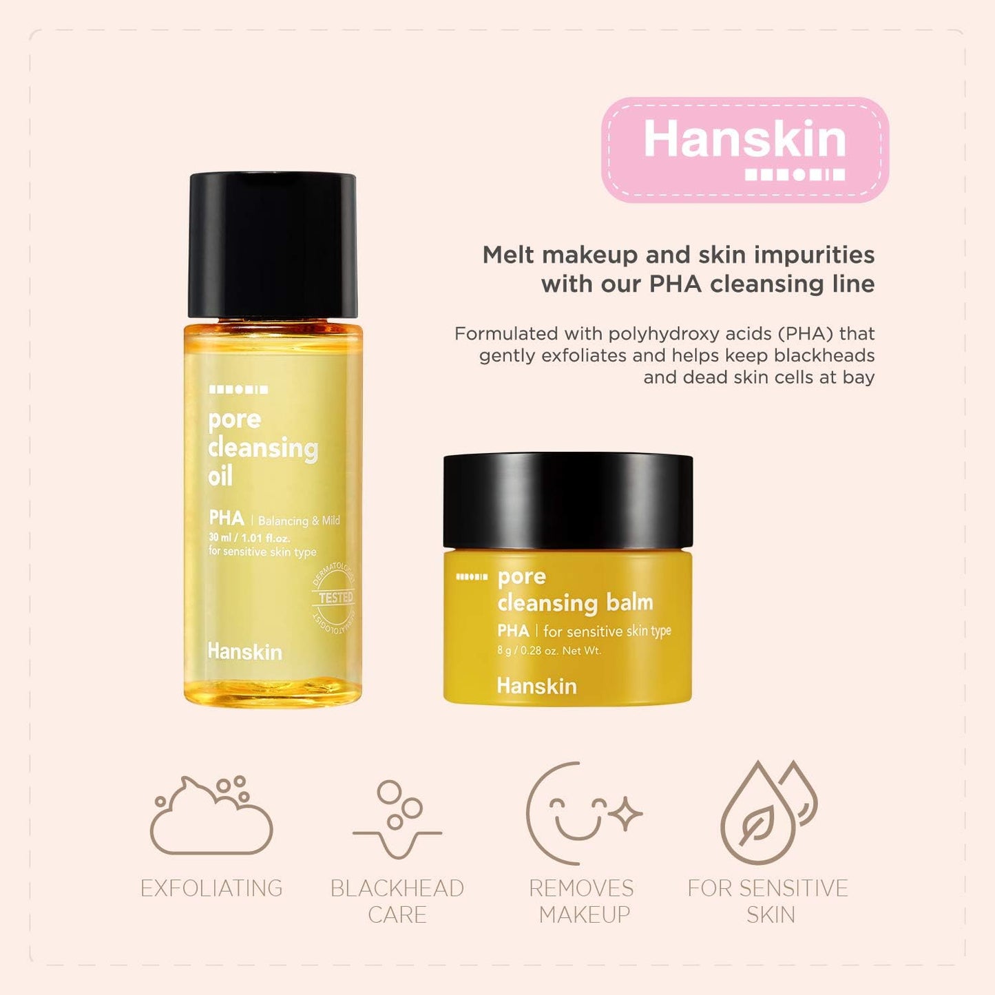 Hanskin Glass Skin On The Go Kit