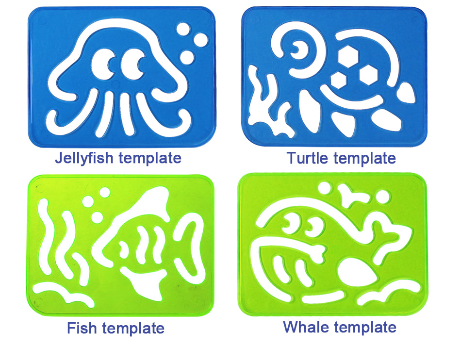 Kids Doodle Water Mat - Alphabet animal water canvas