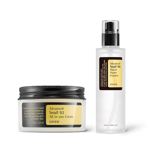 COSRX Best Seller Duo- Snail 92 Cream & Snail 96 Essence