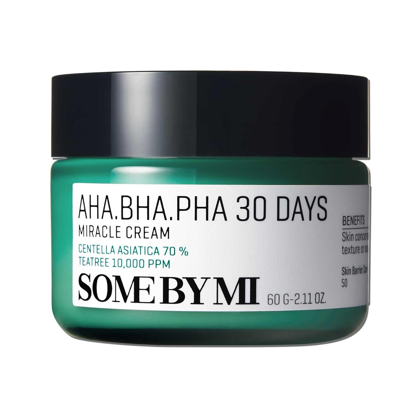 SOME BY MI AHA BHA PHA 30 Days Miracle Cream - 2.02Oz, 60ml (RENEWAL)