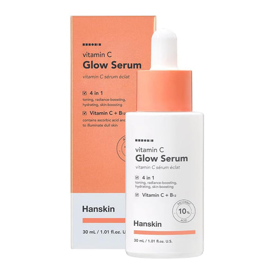Hanskin Vitamin C Glow Serum with Ascorbic Acid, Toning, Illuminates for Glowing Skin [30ml]