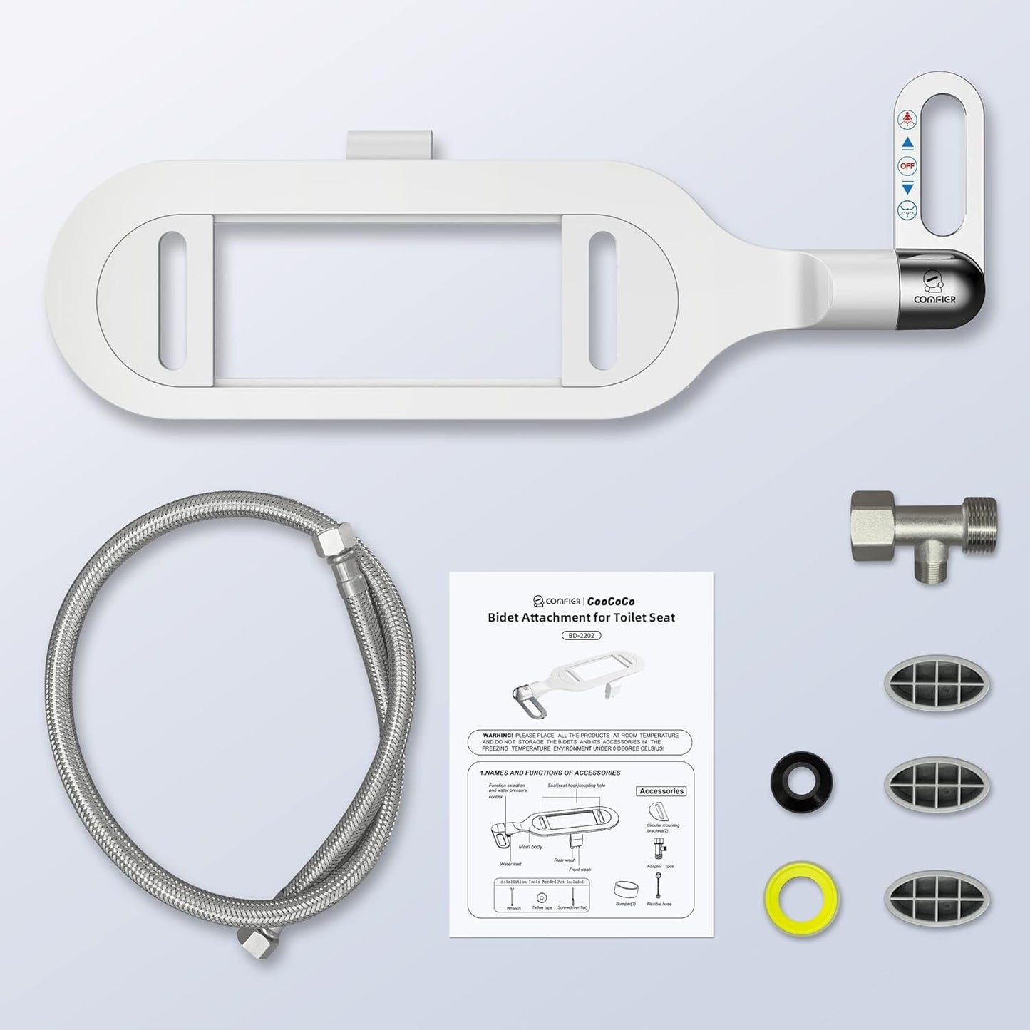 Bidet Attachment for Toilet Seat