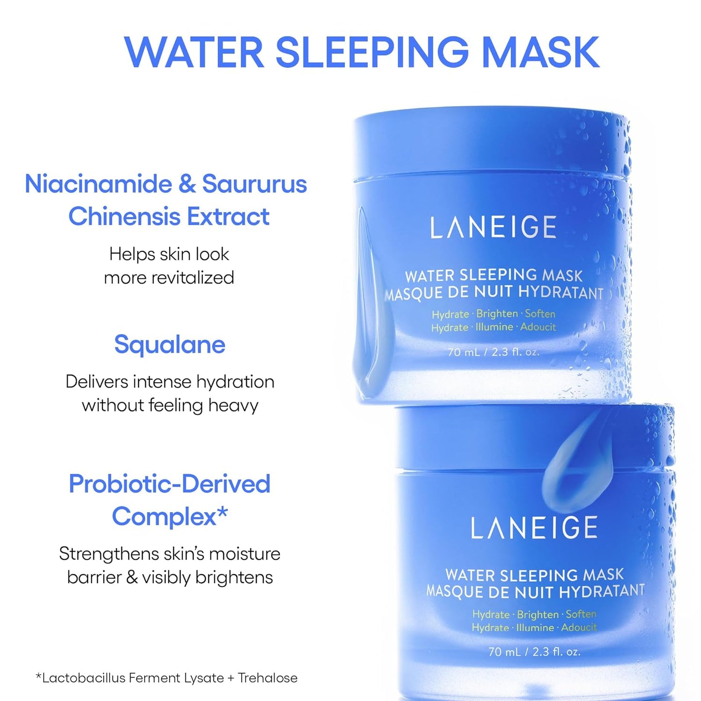 LANEIGE Water sleeping mask EX, 70 ml