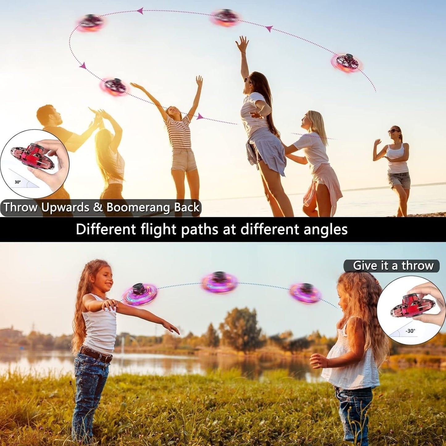 KANINO Flying Spinner Drone