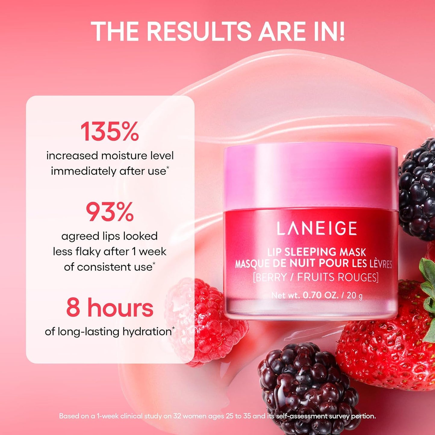 LANEIGE Lip sleeping mask BERRY 20 g