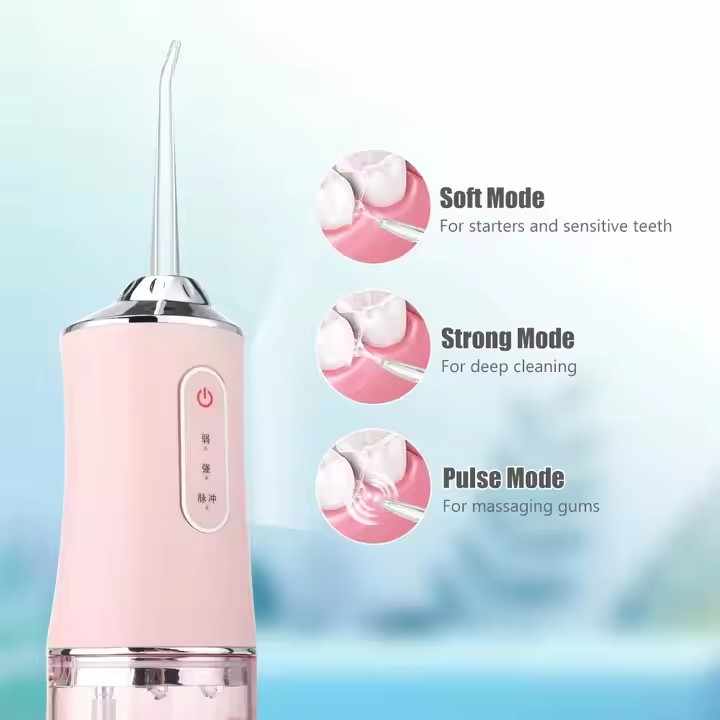 Portable Electric Oral Irrigator for Teeth Cleaning & Whitening