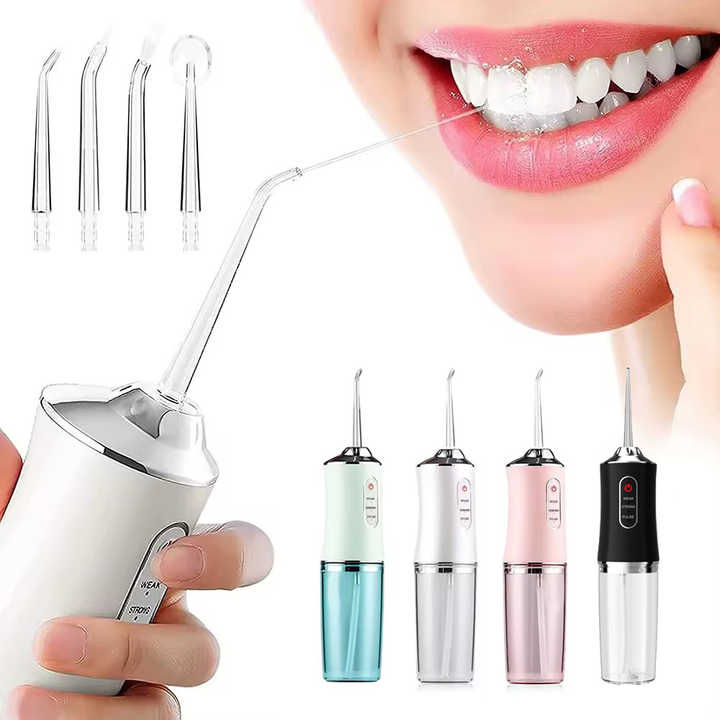 Portable Electric Oral Irrigator for Teeth Cleaning & Whitening
