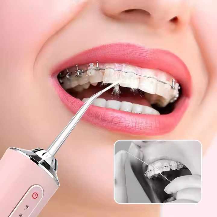 Portable Electric Oral Irrigator for Teeth Cleaning & Whitening