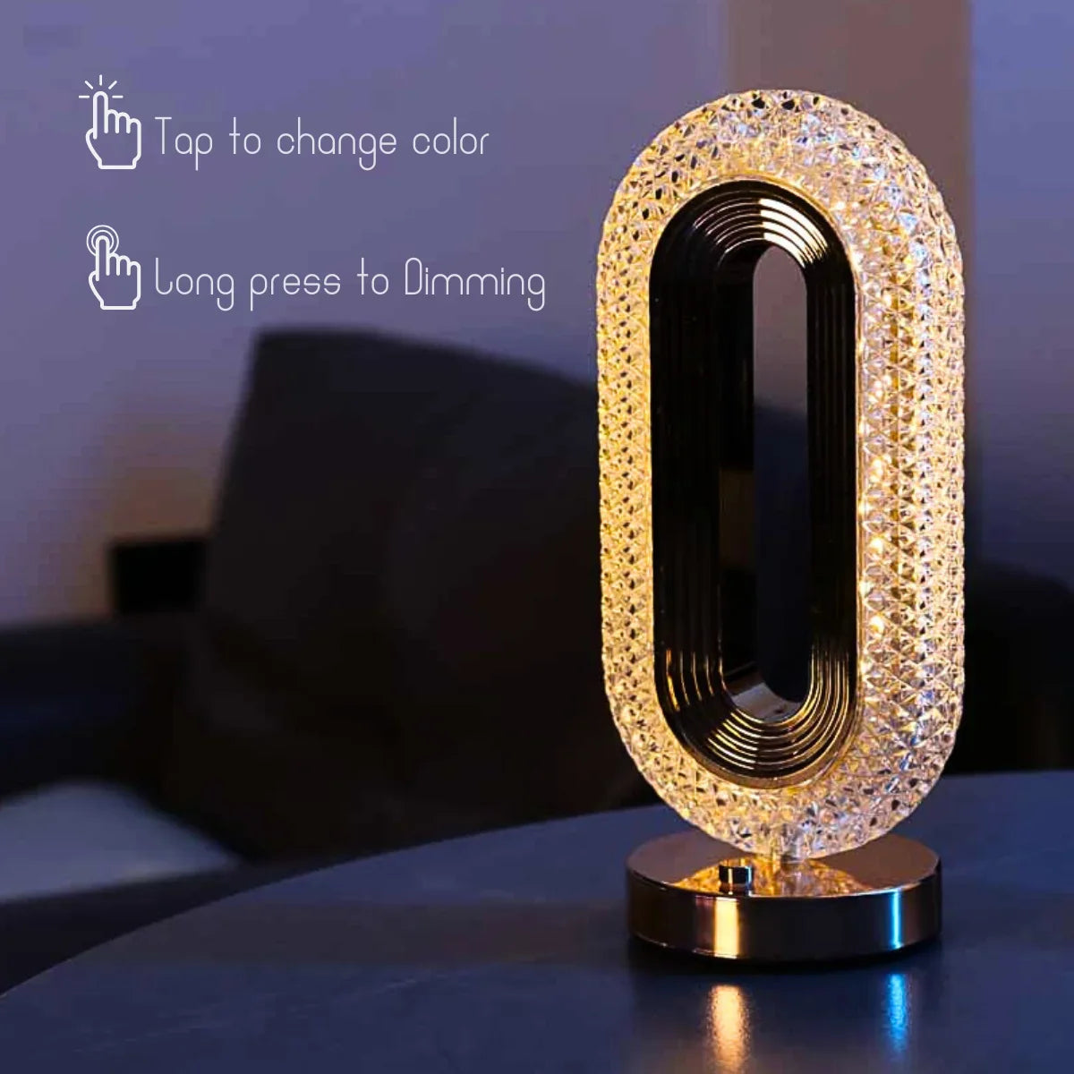 Luxury Crystal Table Lamp