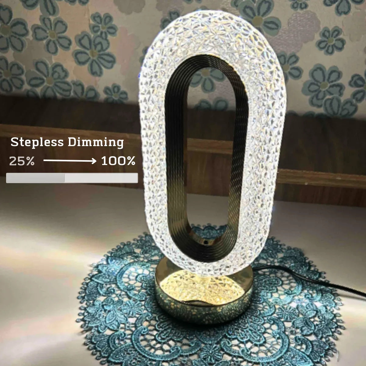 Luxury Crystal Table Lamp
