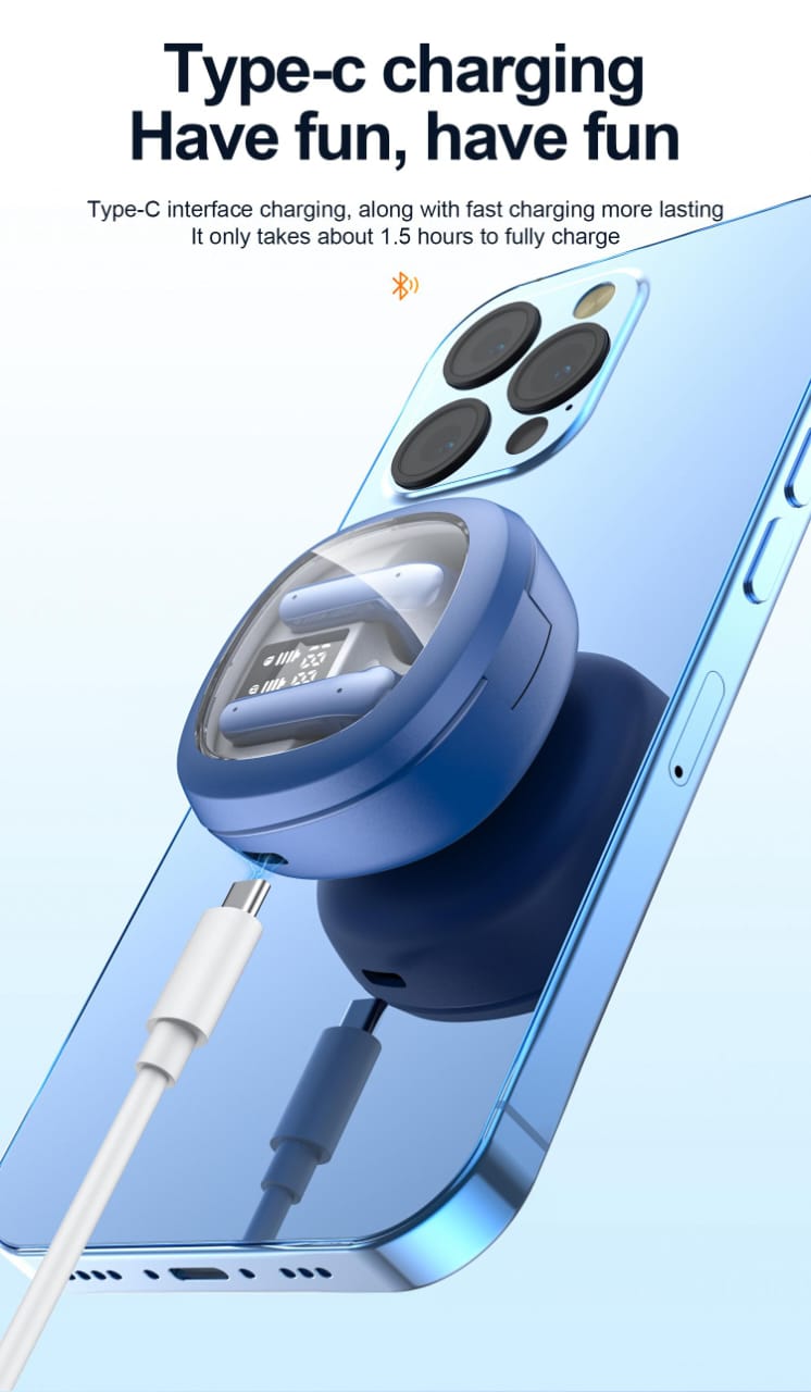 Orchid 360 High quality wireless earbuds with finger tip touch control.. available with 6 months of warranty.