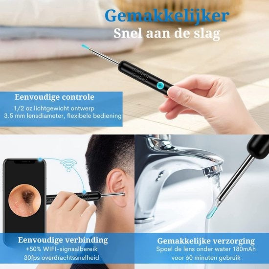 Ear Wax Removal Tool With Camera / أداة إزالة شمع الأذن مع كاميرا