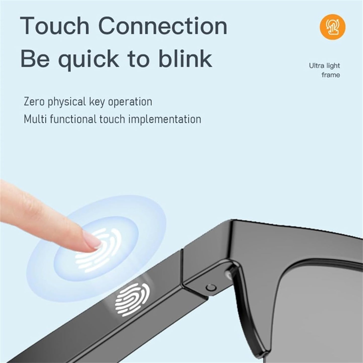 AuraWave Pro | Smart Bluetooth Sunglasses with Voice Control