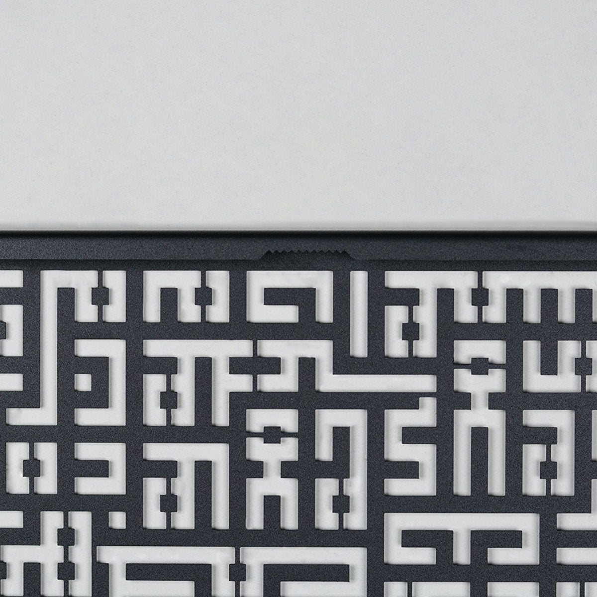 Kufic Metal Ayatul Kursi, Surah Al-Falaq and Surah Al-Nâs Islamic Wall Art Set of 3 - WAM084